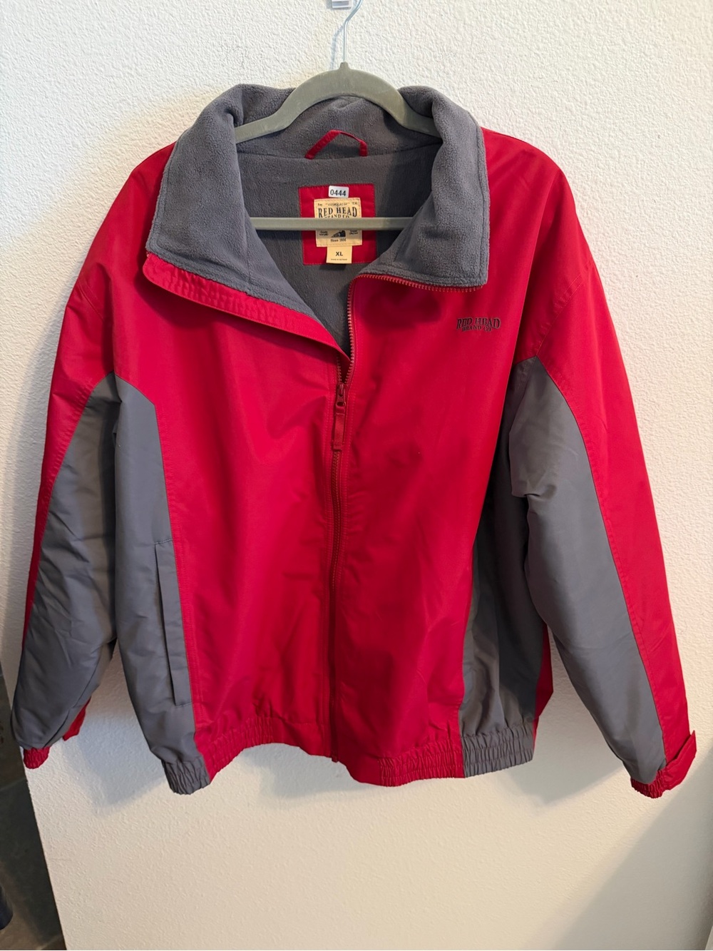 RedHead Red and Gray Kids' Puffer Jacket